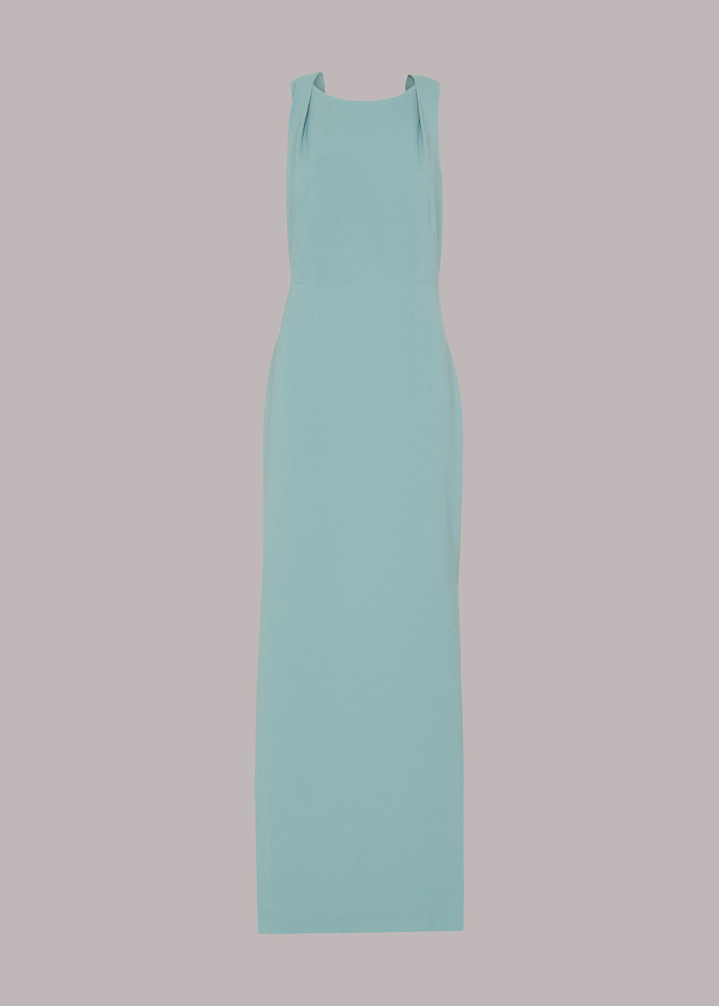 Whistles Mint Green Tie Back Maxi Dress Shop Now